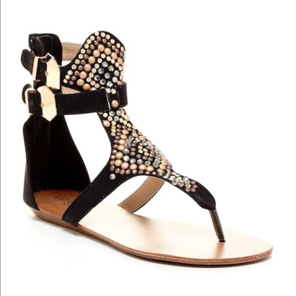 Extreme by Eddie Marc Shoes - Extreme by Eddie Marc Jeweled Gladiator Sandals